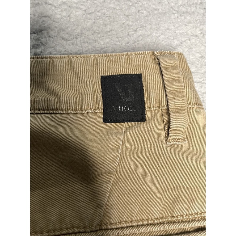 Vuori Collins Chino Pants Mens/Youth‎ 28x24 Brown Twill Stretch Classic Casual - Picture 7 of 12